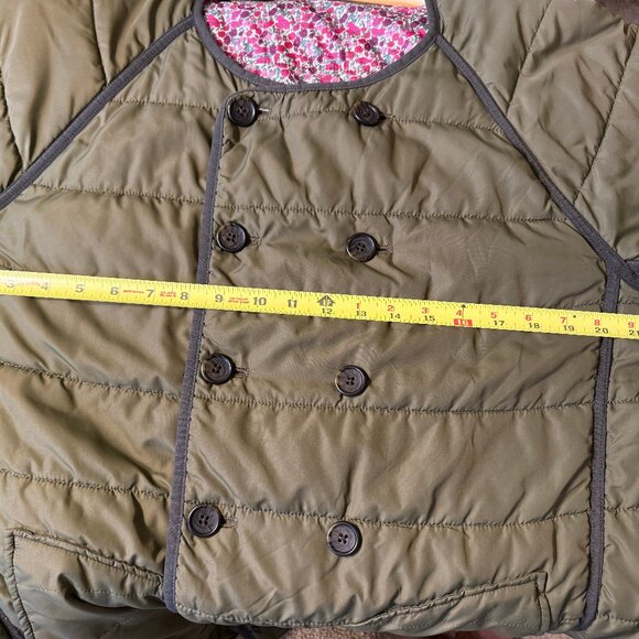 J.Crew Reversible Floral Liberty Fabric Quilted Jacket - Picture 3 of 6